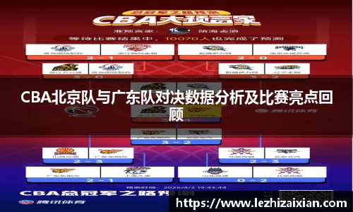 CBA北京队与广东队对决数据分析及比赛亮点回顾